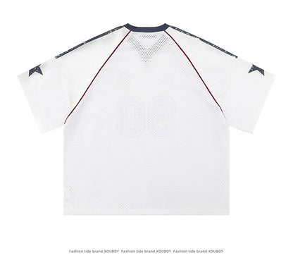 YAVIORA Football Jersey 90s Tee