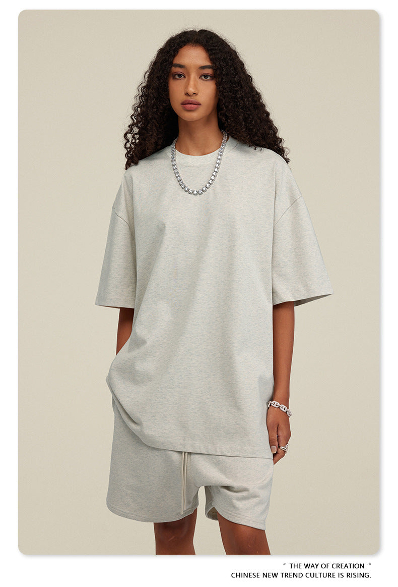 Yaviora Summer American Style Solid Color Loose T-Shirt
