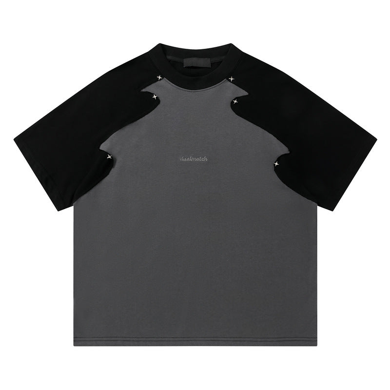 Yaviora Star and Rivet Short-Sleeve T-Shirt