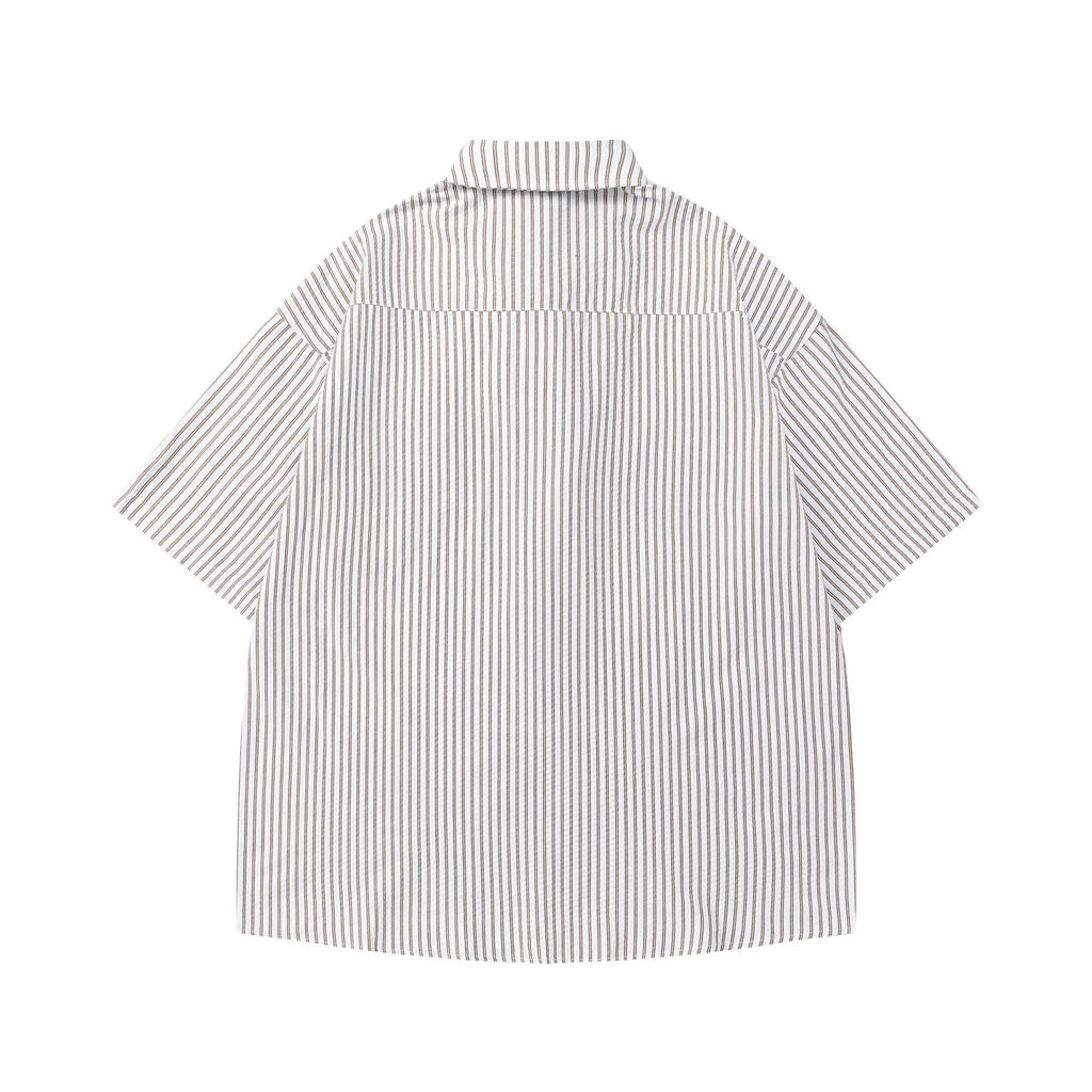 YAVIORA Chic Striped Tie Shirt