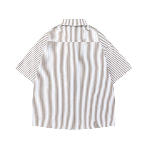 YAVIORA Chic Striped Tie Shirt