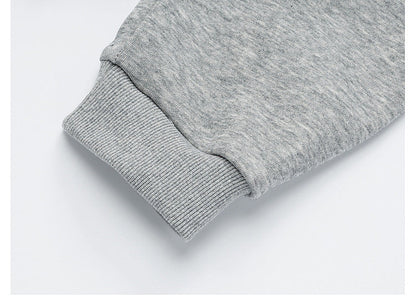 YAVIORA Cat Print Zip Hoodie