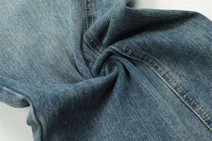 YAVIORA Deconstructed Denim Pants