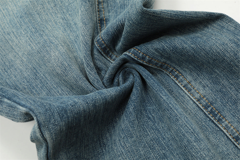 YAVIORA Tie-Dye Deconstructed Jeans
