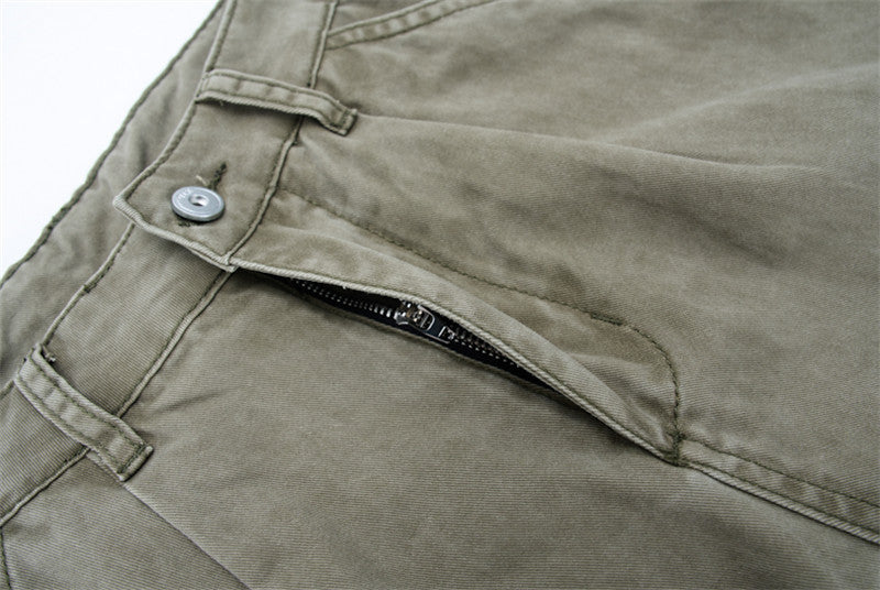 YAVIORA Pleated Cargo Pants