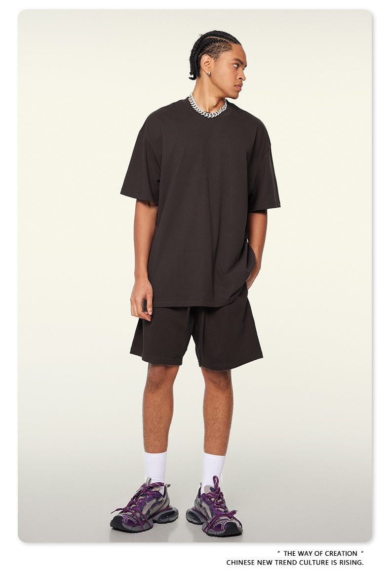 Yaviora Summer American Style Solid Color Loose T-Shirt