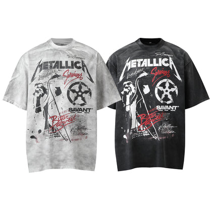 YAVIORA Rock Distressed T-Shirt
