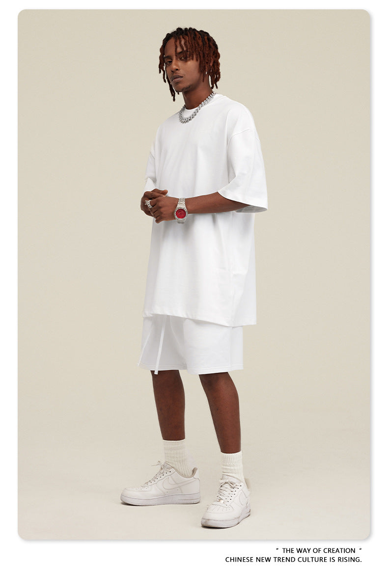 Yaviora Summer American Style Solid Color Loose T-Shirt