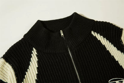 YAVIORA Color-Block-Cardigan