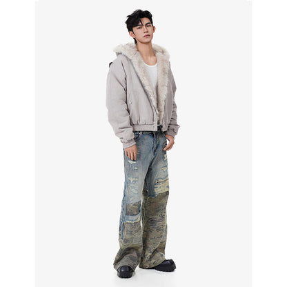 YAVIORA Eagle Hooded Puffer