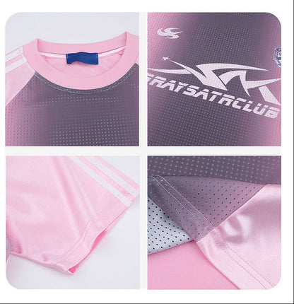 YAVIORA Mesh-Jersey-T-Shirt