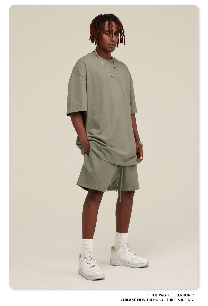Yaviora Summer American Style Solid Color Loose T-Shirt
