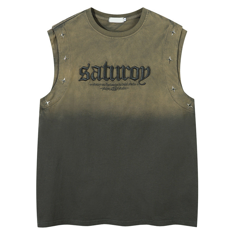 YAVIORA Embroidered Tank Top