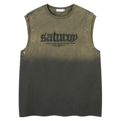 YAVIORA Embroidered Tank Top