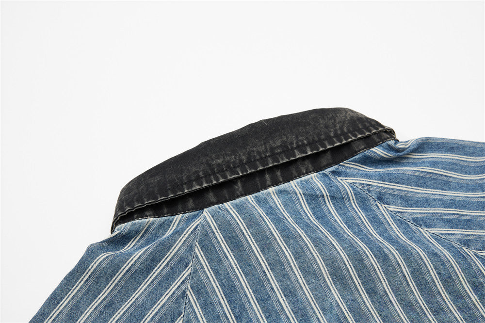 YAVIORA Letter-Embroidered Polo Shirt
