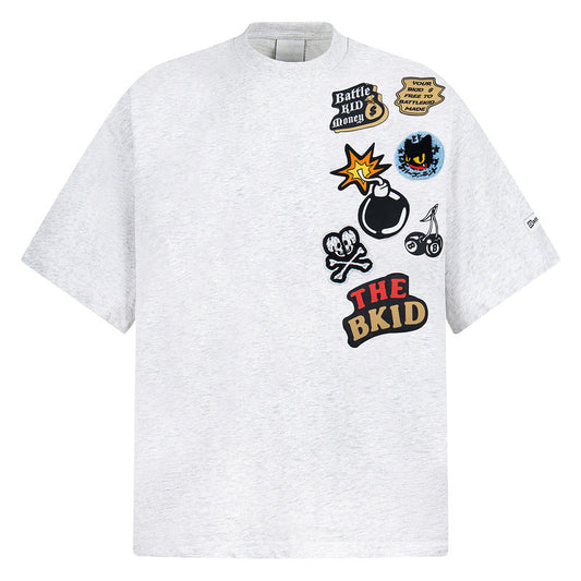 YAVIORA Graffiti Cartoon Tee