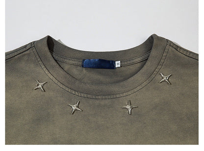 YAVIORA Vintage Wasch-T-Shirt