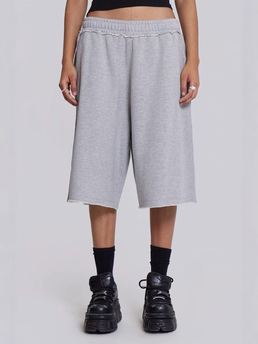 Y2K Hip-Hop Style Washed, Distressed, and Printed Jeans