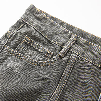 YAVIORA Distressed Wide Jeans