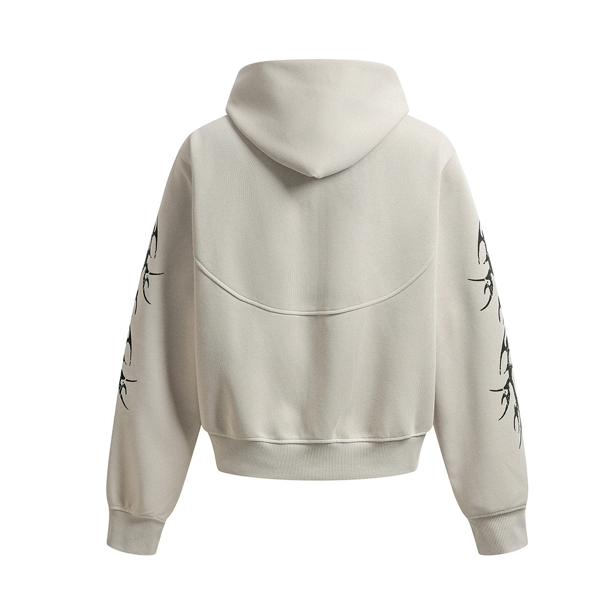 Sweat à capuche zippé Hip-Hop YAVIORA