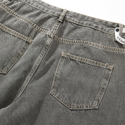 YAVIORA Distressed Wide Jeans