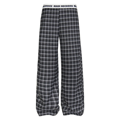 YAVIORA Plaid Straight Pants