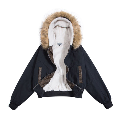 YAVIORA Fleece Hooded Parka