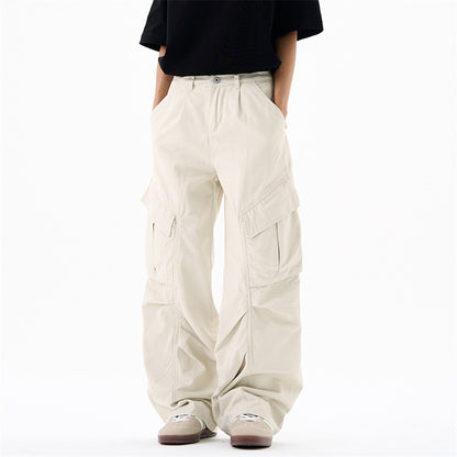 YAVIORA Pleated Cargo Pants