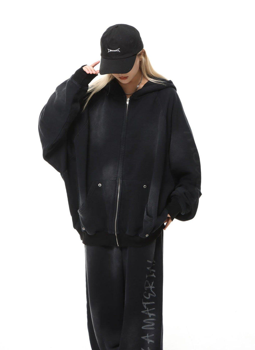 YAVIORA Distressed Hoodie
