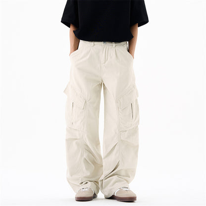 YAVIORA Pleated Cargo Pants