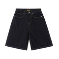 YAVIORA Distressed Straight-Leg Denim Shorts