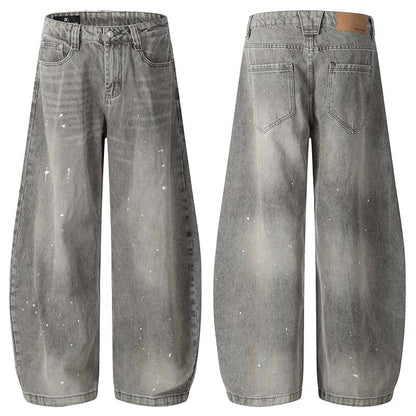 YAVIORA Paint Splatter Jeans