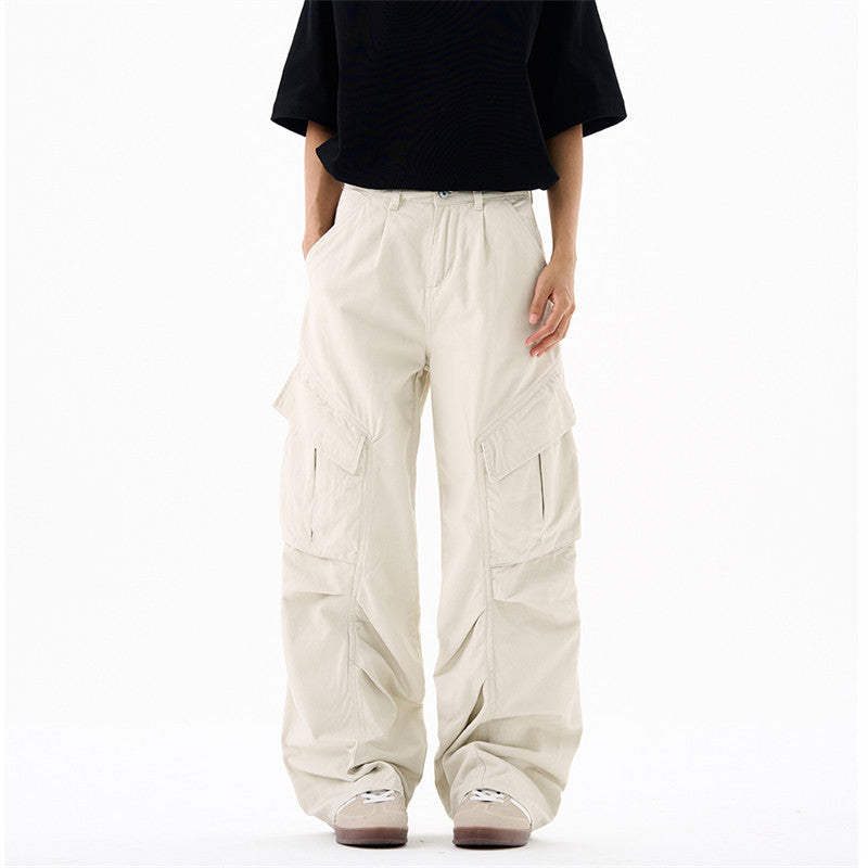 YAVIORA Pleated Cargo Pants
