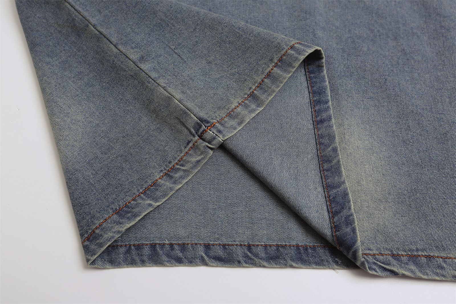 YAVIORA Besticktes Denim-T-Shirt