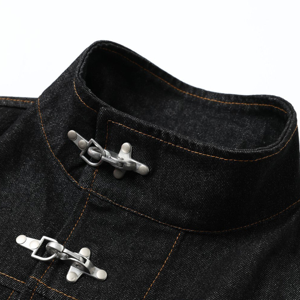 YAVIORA Deconstructed Denim Jacket