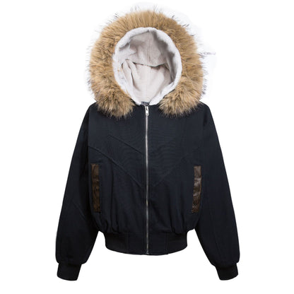 YAVIORA Fleece Hooded Parka