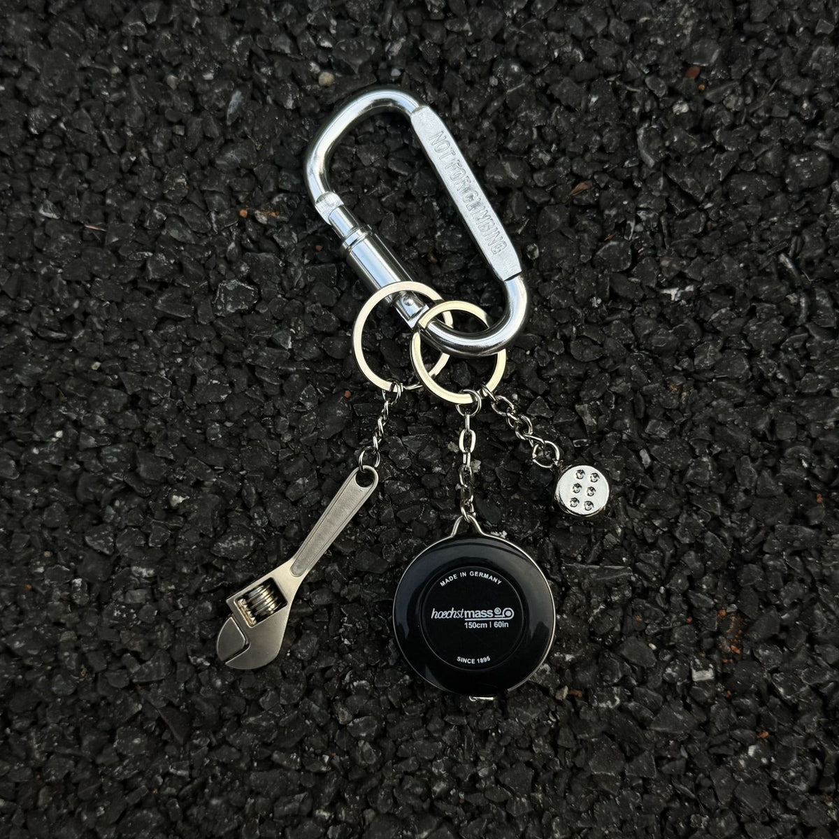 yaviora D-ring tape measure Cleanfit keychain