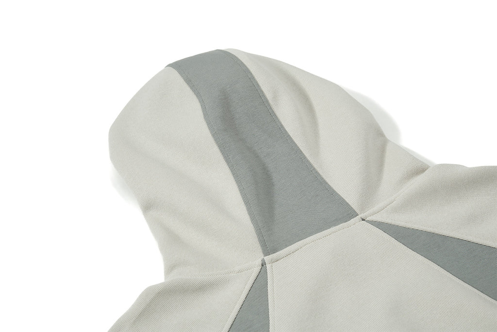 YAVIORA Hip Hoodie Patchwork Hooded Sweatshirt