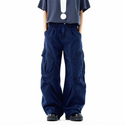 YAVIORA Pleated Cargo Pants
