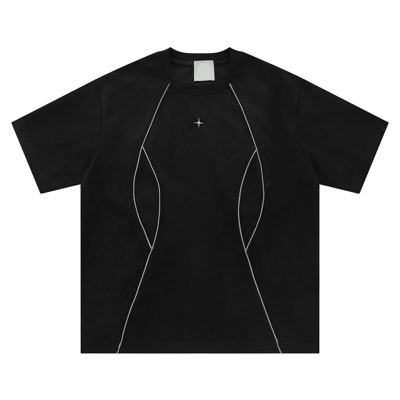 YAVIORA Urbanes Minimalistisches T-Shirt