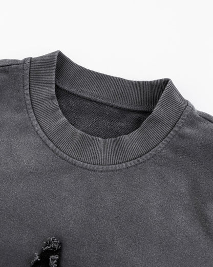 YAVIORA Sweat à capuche patchwork Starburst
