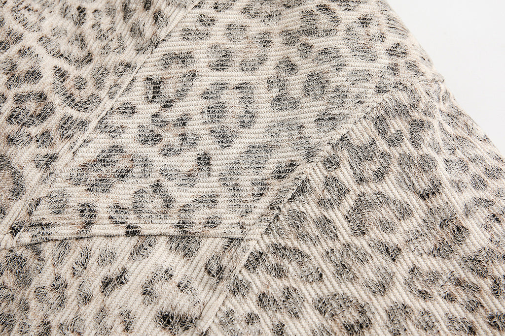 YAVIORA Leopard Print Puffer