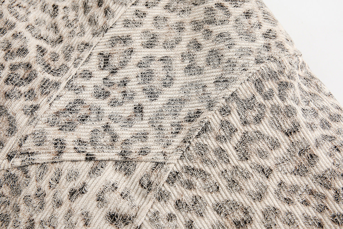 YAVIORA Leopard Print Puffer