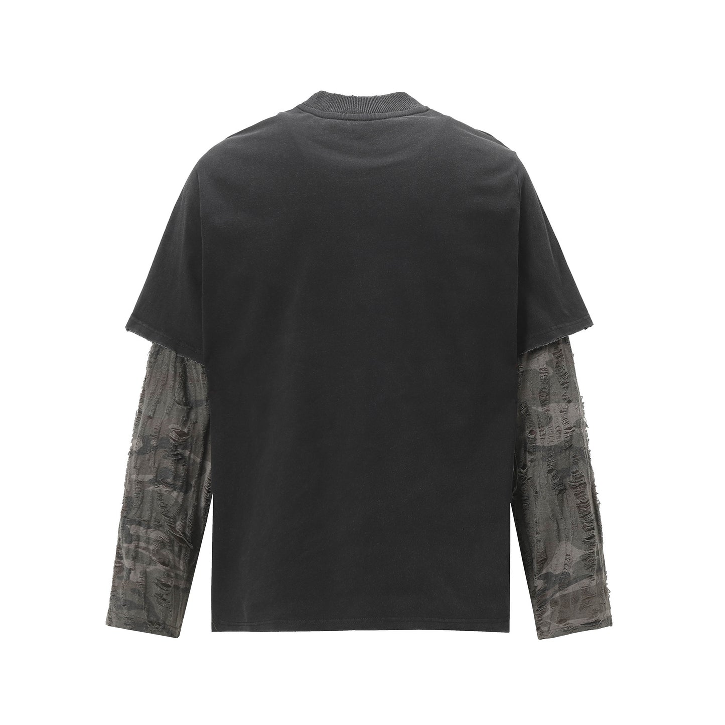 YAVIORA Distressed Layered Longsleeve