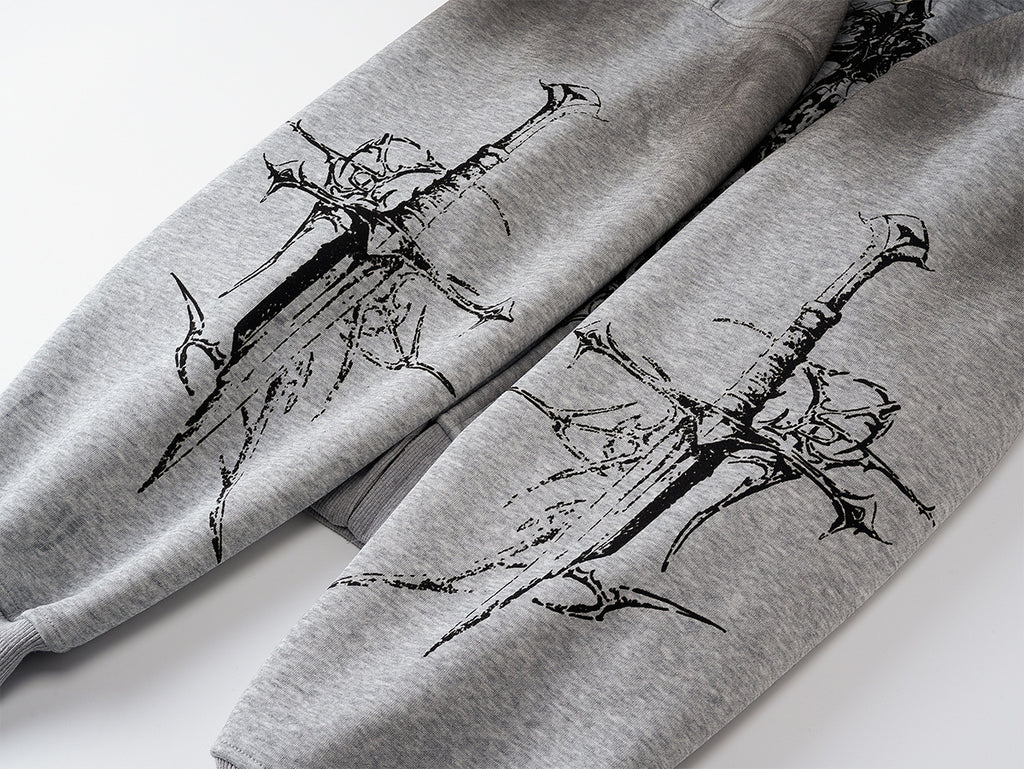 YAVIORA Cross Dyed Hoodie