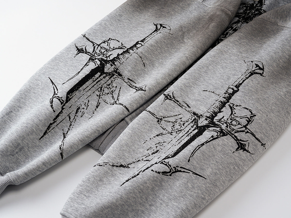 YAVIORA Cross Dyed Hoodie