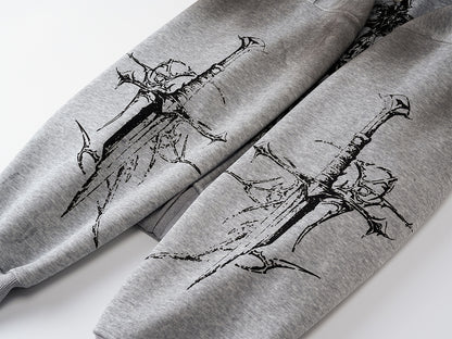 YAVIORA Cross Dyed Hoodie