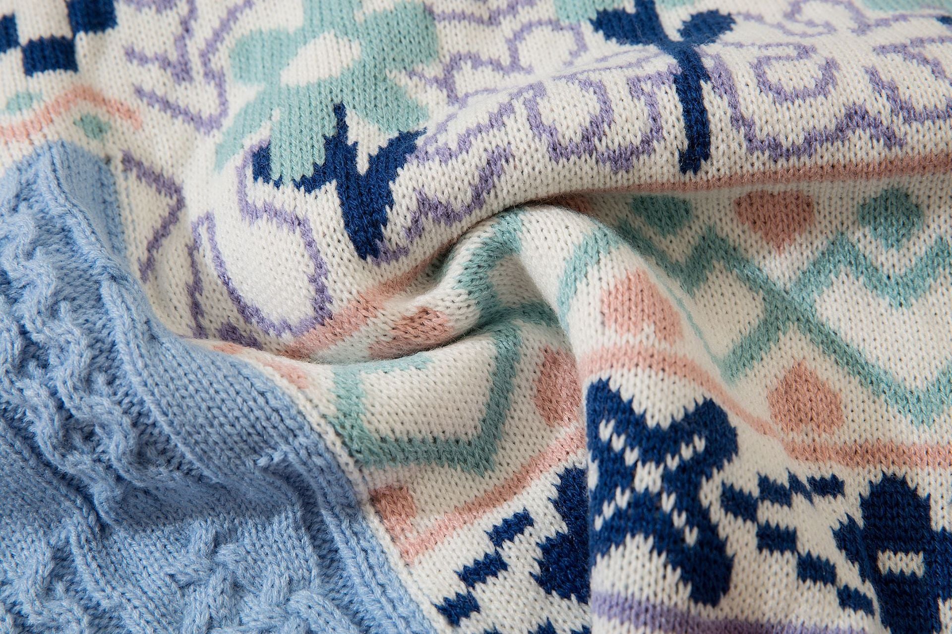 YAVIORA Vintage Ethnic Knit