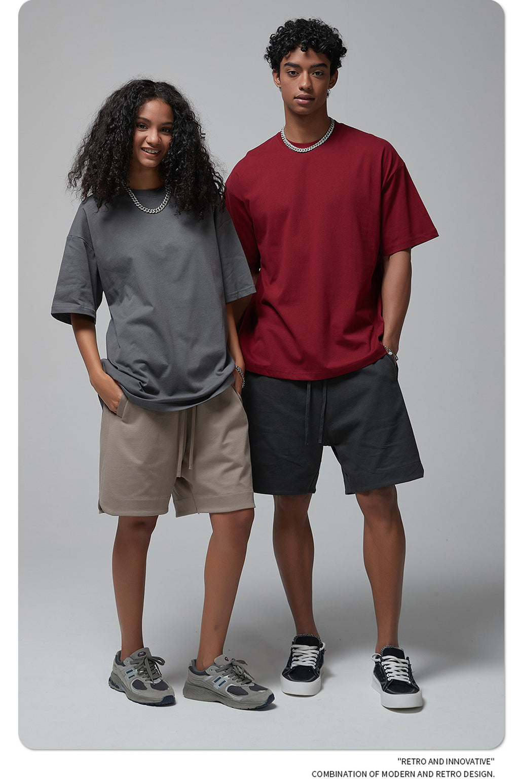 Yaviora 230G Double Yarn Pure Cotton Short-Sleeve T-Shirt