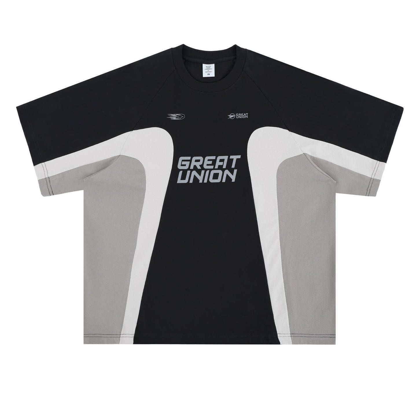 YAVIORA Color-Block-T-Shirt
